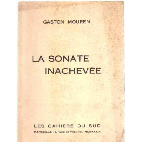 La sonate inachevée