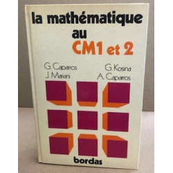 La mathématique au CM 1 ET 2