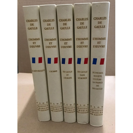 Charles de gaulle / l'homme et l'oeuvre / premiere édition...