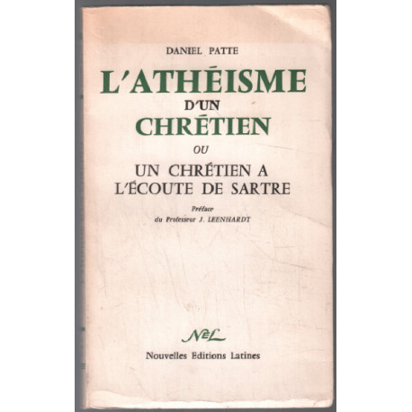L'athéisme d'un chrétien