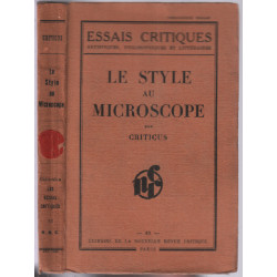 Le style au microscope