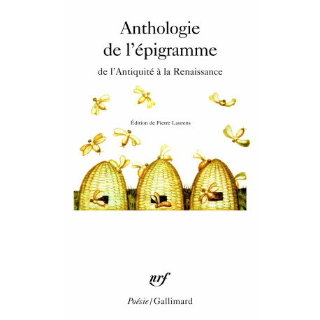 Anthologie de L Epigram D: De l'Antiquité à la Renaissance édition...