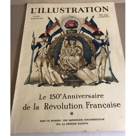 Revue l'illustration / le 150° anniversaire de la révolution...