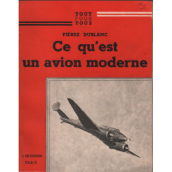 Ce qu'est un avion moderne