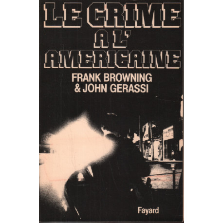 Le crime à l'américaine