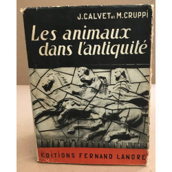 Les animaux dans l'antiquité
