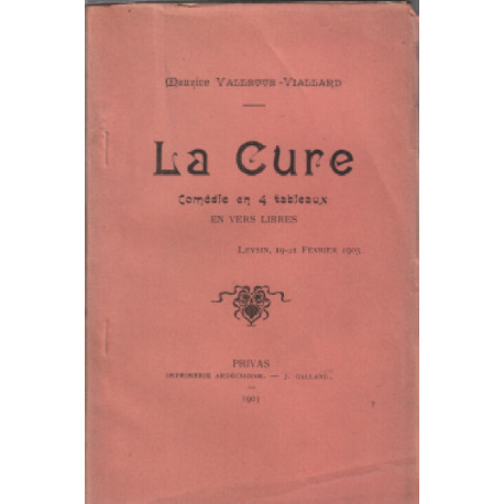 La cure / comedie en 4 tableaux