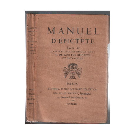 Manuel d'épitecte