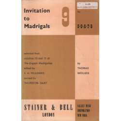 Invitation to madrigals n° 9