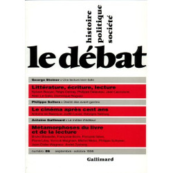 Le Débat numéro 86 (septembre-octobre 1995)