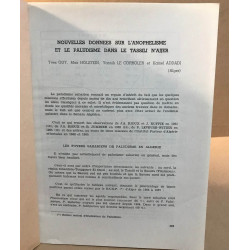Nouvelles données sur l'anophelisme et le paludisme dans le...