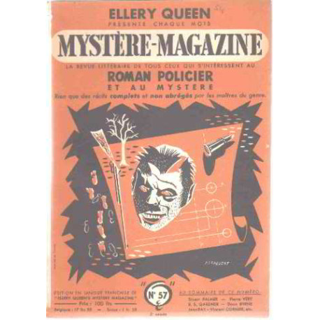 Ellery queen magazine n° 57