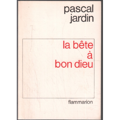 La bète à bon dieu ( service de presse )