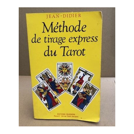 Methode de tirage express du tarot
