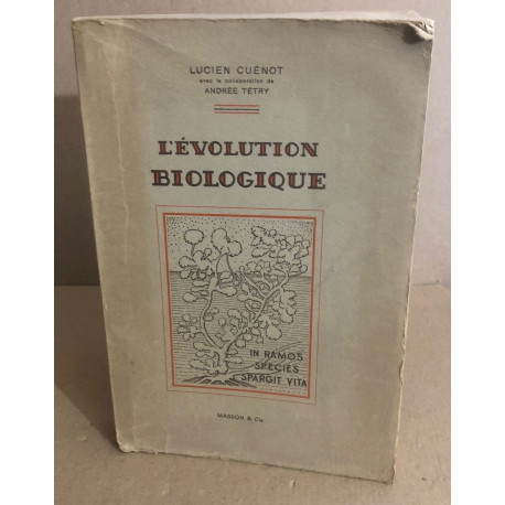 L'évolution biologique