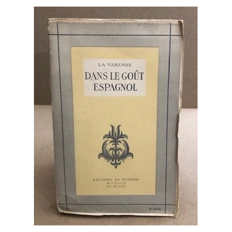 Dans le goût espagnol