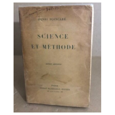 Science et méthode