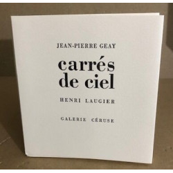 Carrés de ciel / deux gouaches originale de henri Laugier
