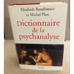 Dictionnaire de la psychanalyse