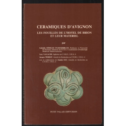 Céramiques d'Avignon - Les fouilles de l'hôtel de Brion et leur...
