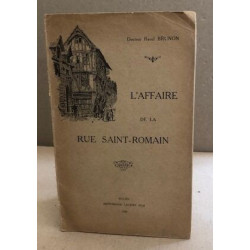 L4affaire de la rue saint6romain