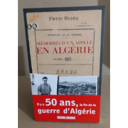 Memoire d'un appelé en algerie / classe 1953