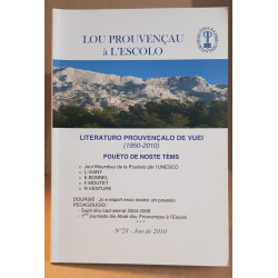 Literuro prouvençalo de vuei/ poueto de noste tèms