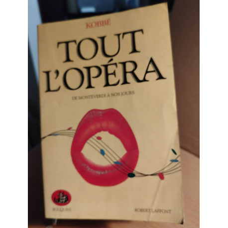 Tout L'Opéra . De Monteverdi à nos Jours