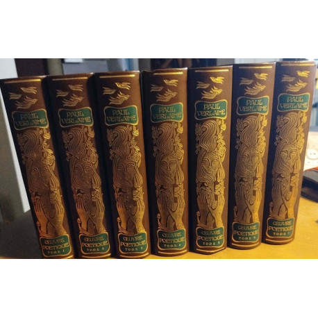 Oeuvres poetiques en 7 tomes (1+2+3+4+5+6+7 - complet)