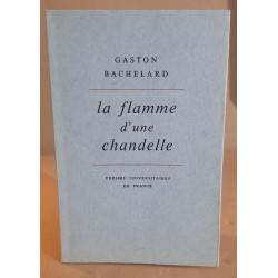 La flamme d'une chandelle