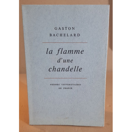 La flamme d'une chandelle