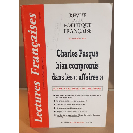 Lectures Françaises N°530
