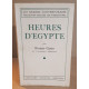 Heures d'egypte