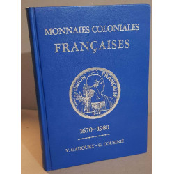 Monnaies coloniales françaises 1670-1988