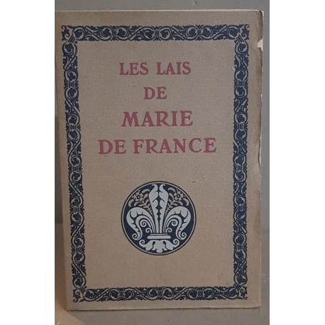 Les lais de marie de france par Tuffrau