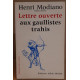 Lettre ouverte aux gaullistes trahis