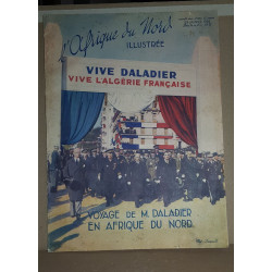 L'Afrique du nord illustrée - le voyage de M.Daladier en Afrique...