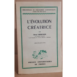 L'évolution créatrice