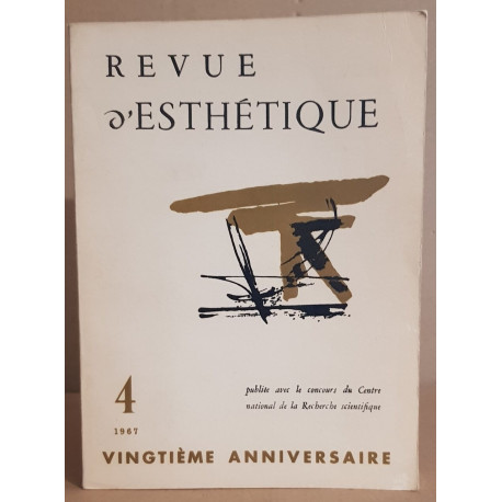 Revue d'esthétique N°4 vingtième anniversaire