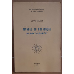 Manuel du provençal au baccalauréat