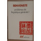 Problèmes de linguistique générale 1