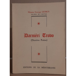 Darniéri trovo - dernières poésies (bilingue)