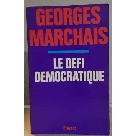 Le défi démocratique