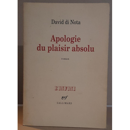 Apologie du plaisir absolu