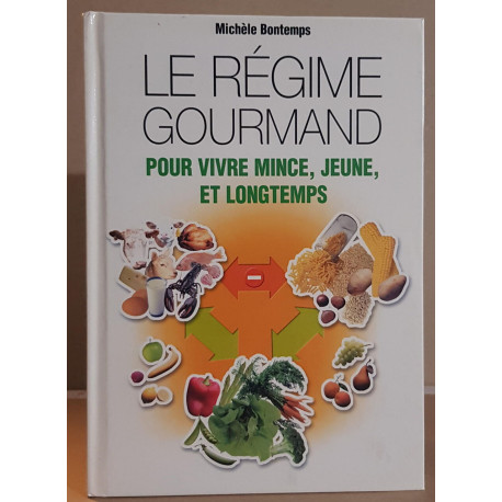 Le régime gourmand - pour vivre mince jeune et longtemps