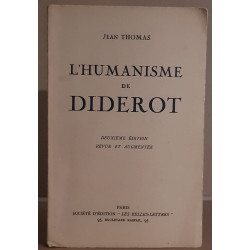 L'humanisme de Diderot - 2° édition revue et augmentée