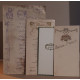 Lot de 4 menus années 30