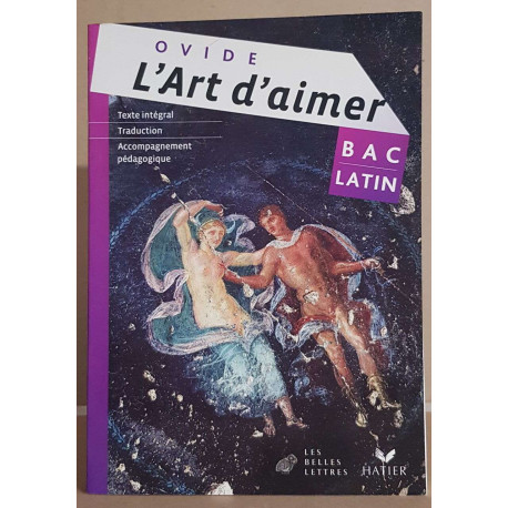 Ovide - L'art d'aimer - Texte intégral et traduction
