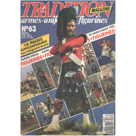 Magazine armes -uniformes-figurines n° 63