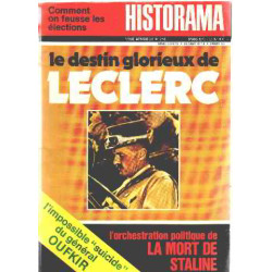 Revue historama n° 256 / le destin glorieux de leclerc
